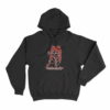 Kawaii Cat Girl Hoodie Black