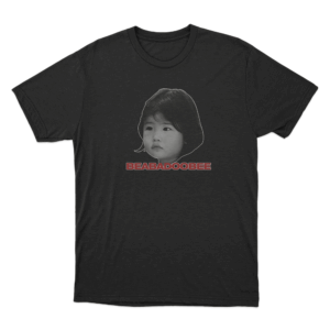 Monochrome Kid Photo T Shirt Black
