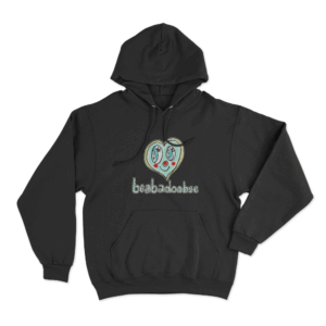 Off White Heart Eyes Hoodie Black