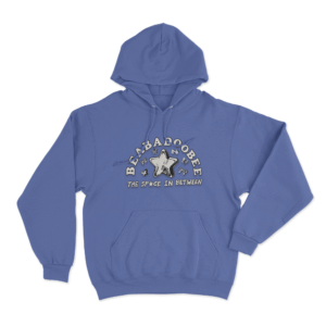 Retro Star Tour Logo Hoodie Blue