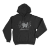 SCRIBBLE CAT Hoodie Black